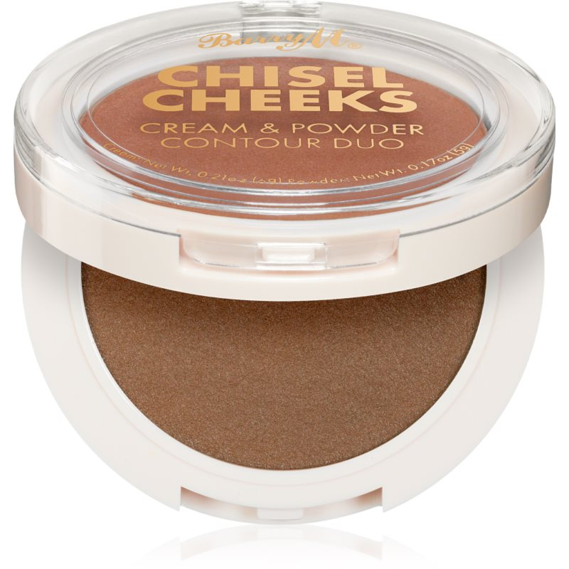 Barry M Chisel Cheeks konturovací paletka duo Light 11 g