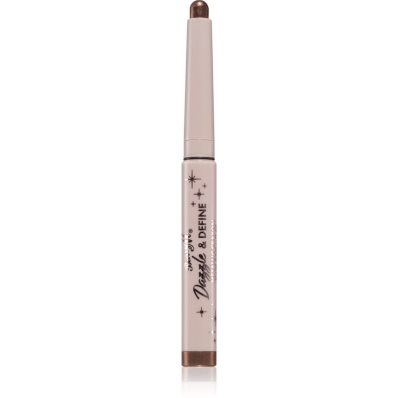 Barry M Dazzle & Define Metallic Crayon oční stíny v tužce odstín Truffle 1,4 g