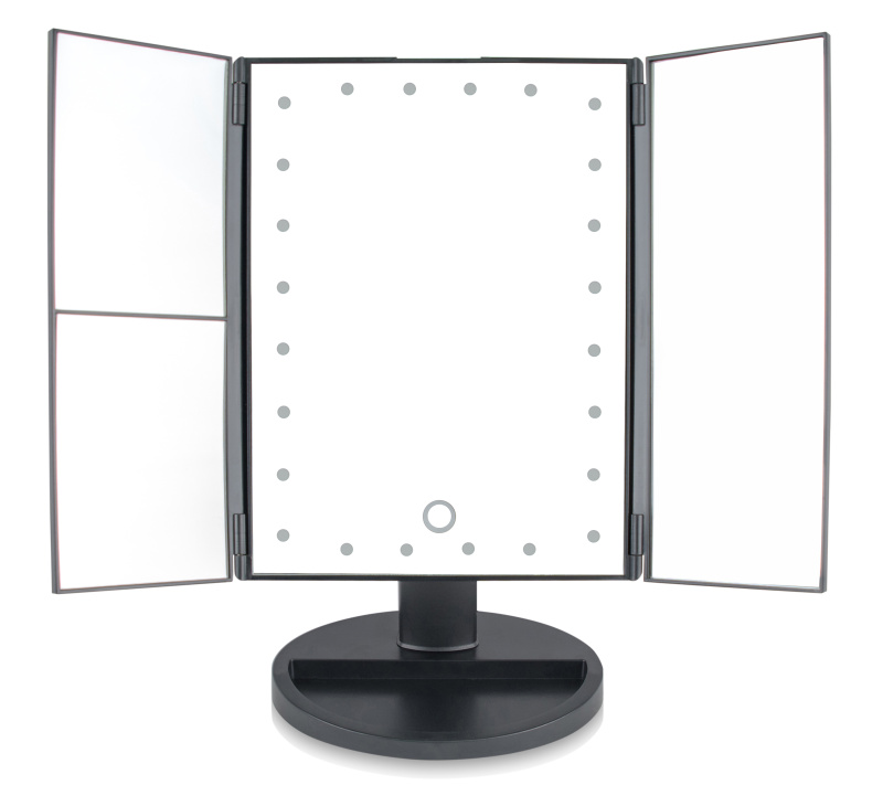 RIO 24LED Touch Dimmable Make-up Mirror kosmetické zrcátko s LED podsvícením 1 ks
