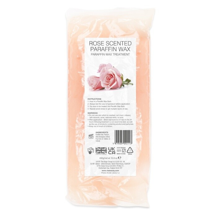 Rio PWAX Vosk pro parafínovou lázeň 450 g Rose