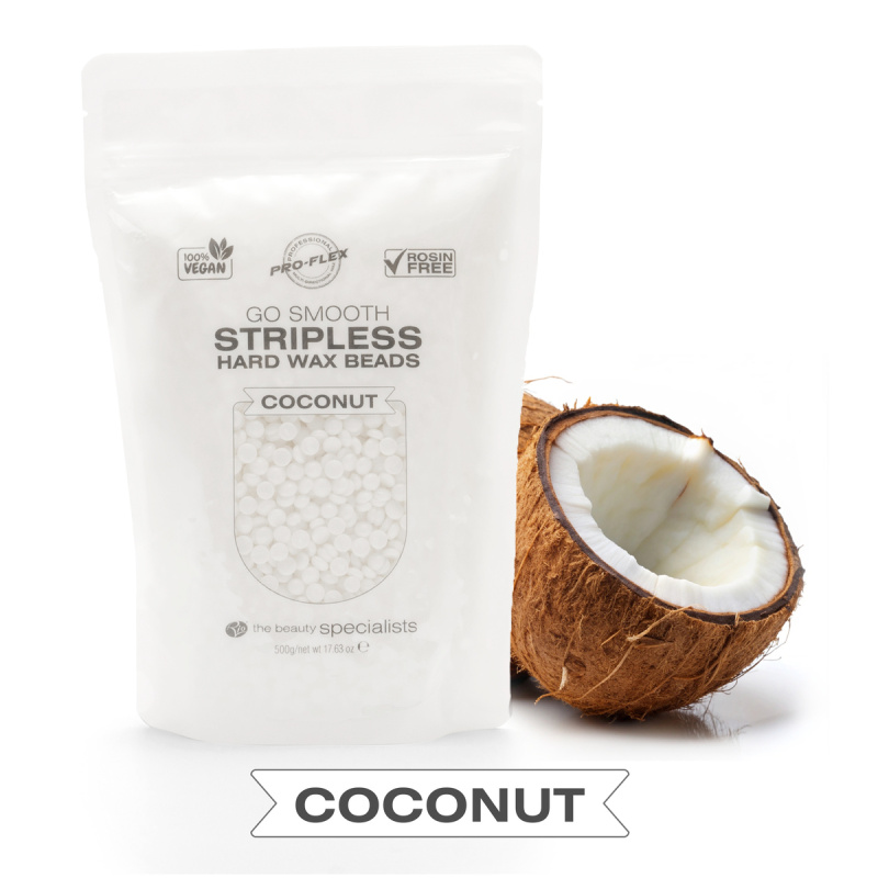 Rio-Beauty Depilační voskové perly Coconut Stripless Hard Wax Beads 500 g