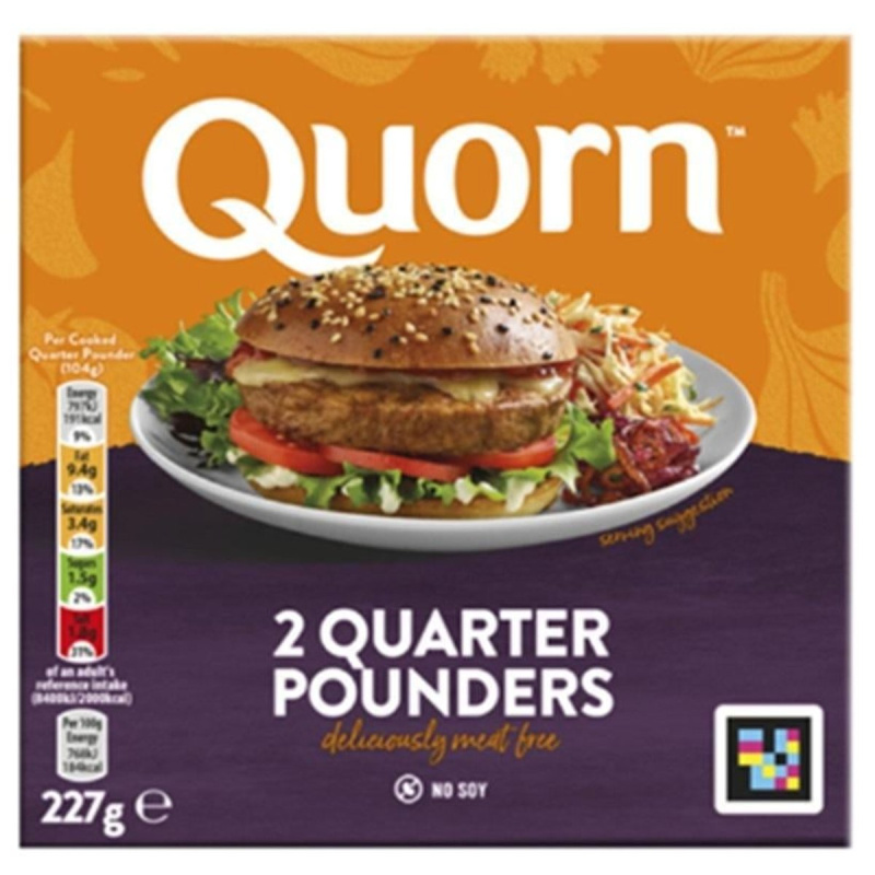 Quorn Rostlinné karbanátky z mykoproteinu s jemně pikantní příchutí