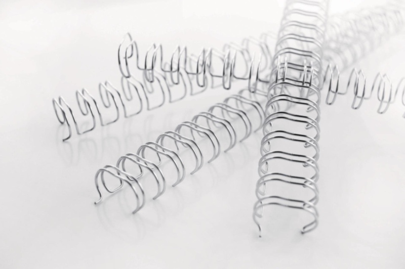 Drátěné hřbety GBC Wire 3:1, průměr 6,3 mm, 100 ks
