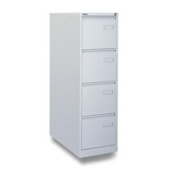 Bisley IPCAA - kartotéka - 4 zásuvky, šedá IPC