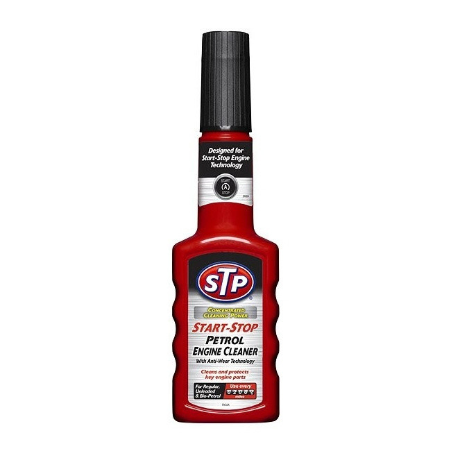 Čistič motoru STP (benzín, Start-Stop, 200ml)