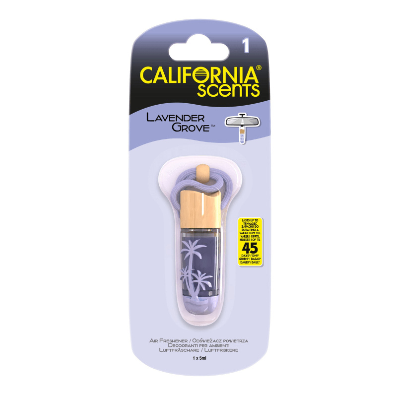 California scents Hanging Vial Lavender Grove - Levandule