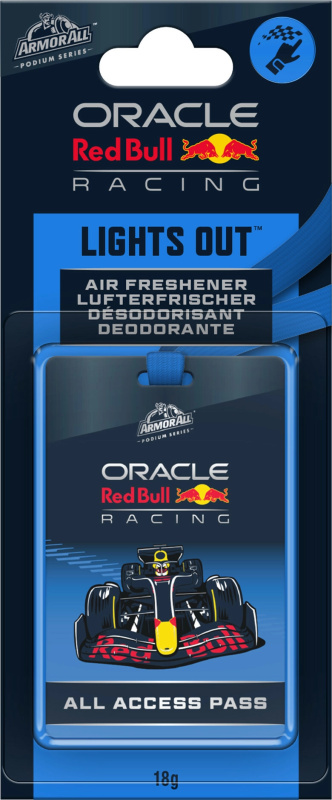 Armor All ORACLE RedBull F1 - Modrá formule závěsná karta