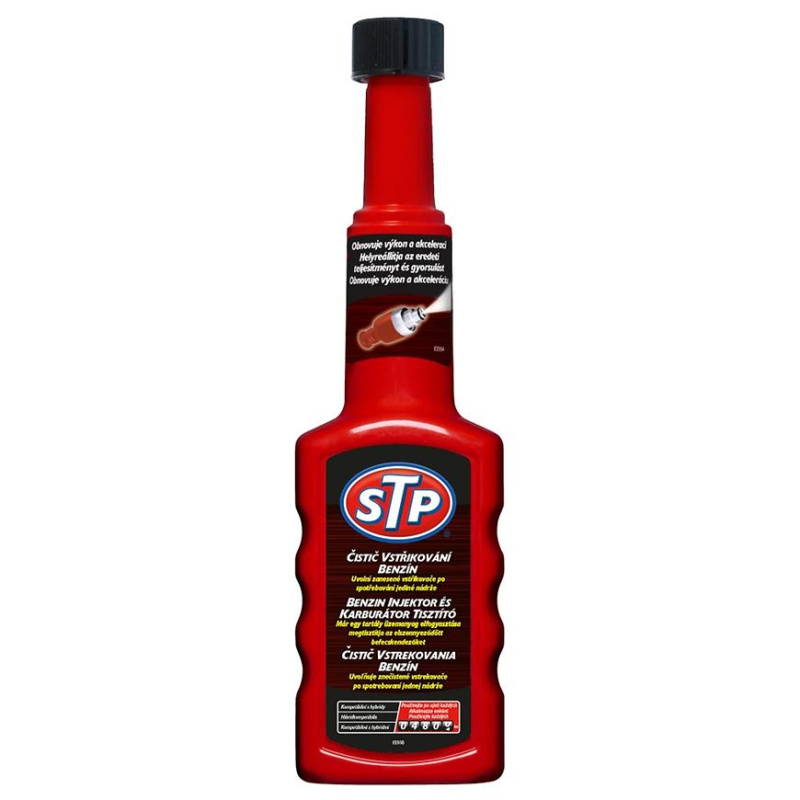 STP čistič vstřikovaní benzín 200 ml