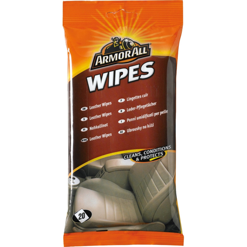 Armor All Ubrousky na kůži sáček