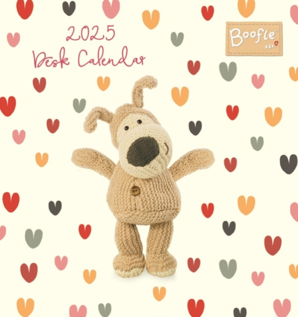 Boofle Easel Desk Calendar 2025 nezadán