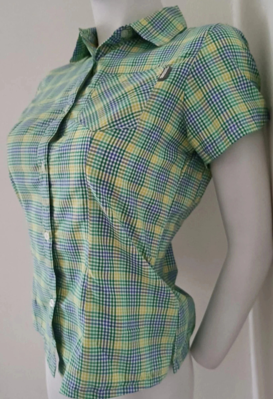 Dámská kostkovaná košile ZRW5054 zelená - Regatta S