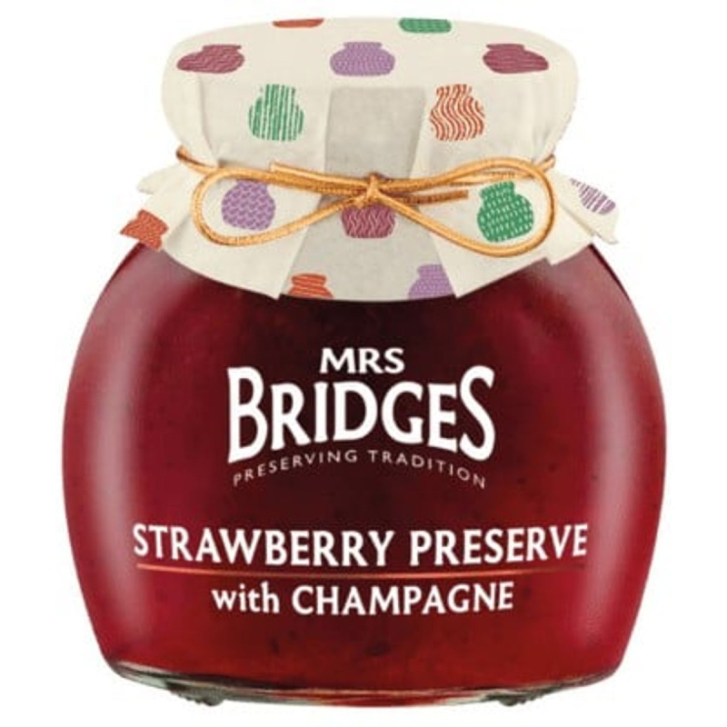 Mrs.Bridges Zavařenina Strawberry & Champagne