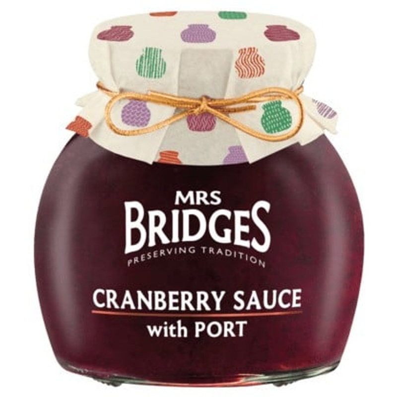 Mrs.Bridges Zavařenina Cranberry Sauce & Port