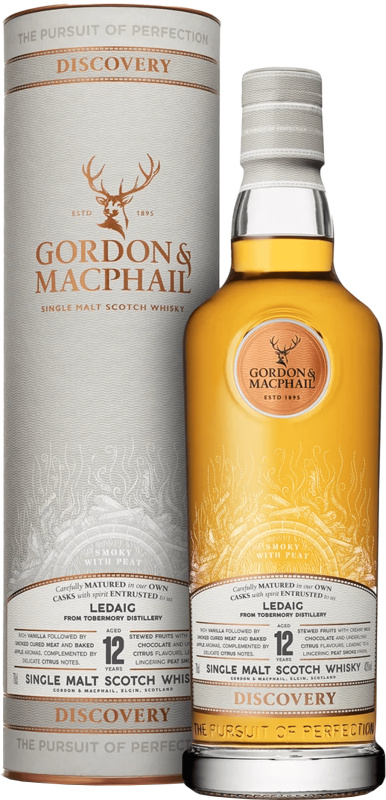 Gordon & Macphail Discovery Ledaig Smoky 12 letá 43% 0,7l