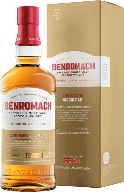 Benromach Contrasts: Virgin Oak 2013 46% 0,7l