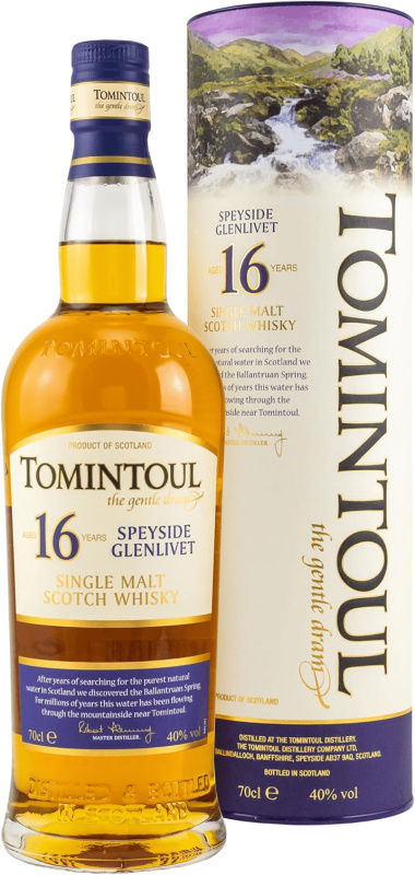 Tomintoul 16 letá 40% 0,7l