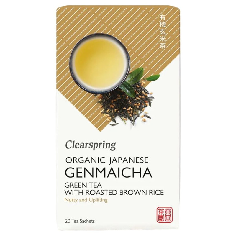 Clearspring BIO Čaj Genmaicha porcovaný