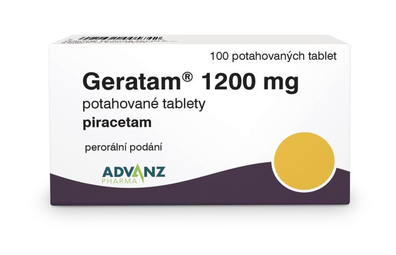 GERATAM 1200mg 100 potahovaných tablet