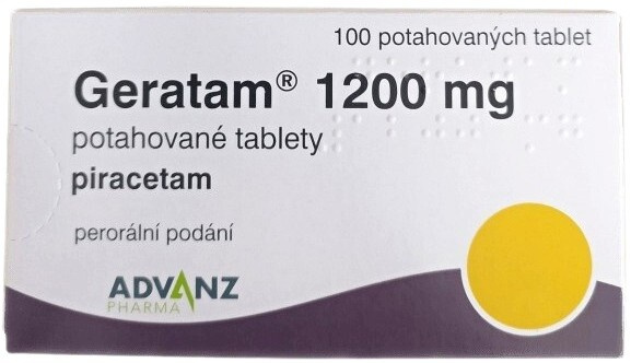 GERATAM 1200mg 100 potahovaných tablet