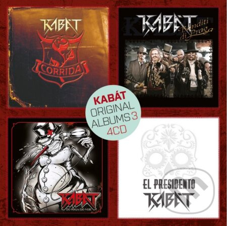 Kabát: Original Albums Vol.3 (4 CD) - Kabát