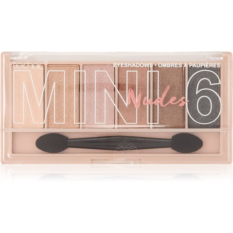 Technic Cosmetics Eyeshadow Minis paleta očních stínů odstín Mini Nudes 7.2 g
