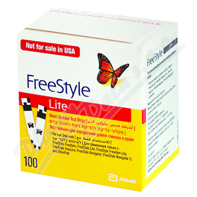 FREESTYLE Lite diagnostické proužky 100 kusů