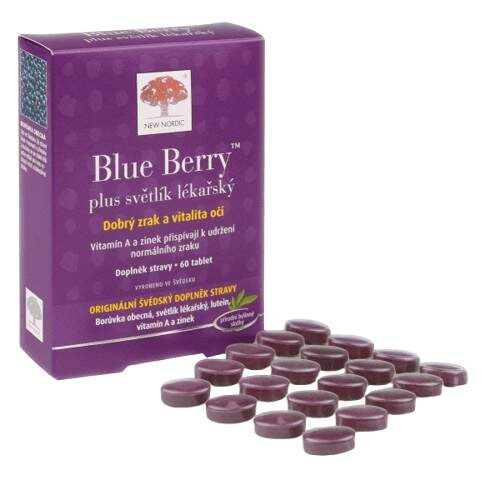 NEW NORDIC Blue Berry 60 tablet