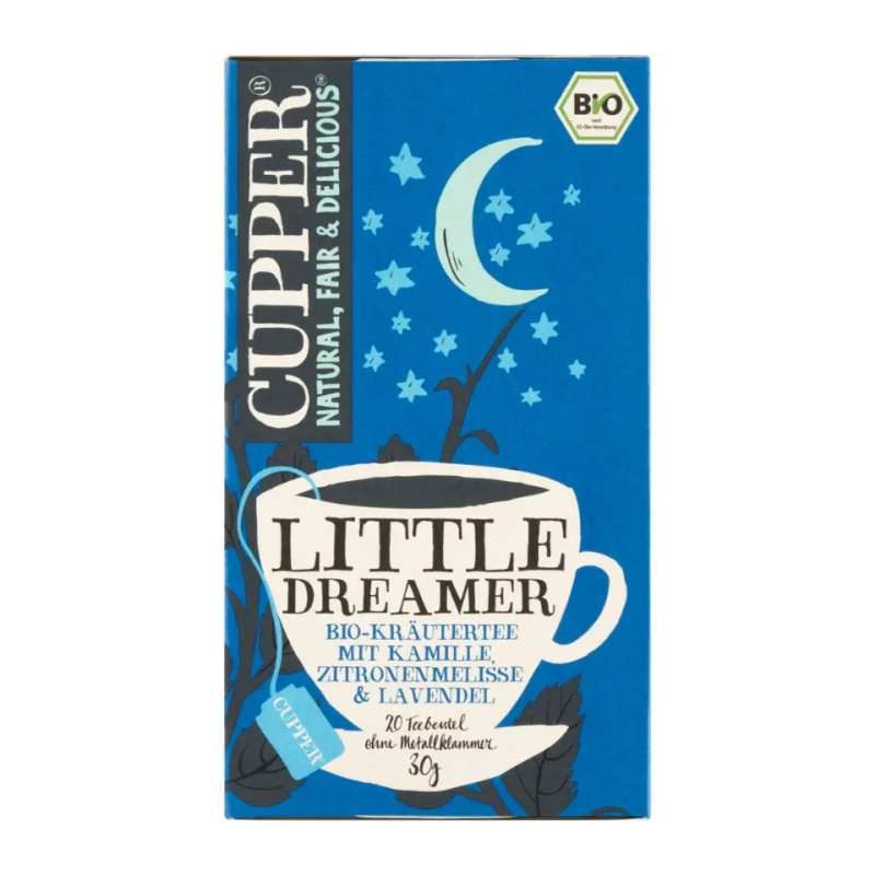 Cupper BIO Little Dreamer porcovaný čaj 20x1,5 g