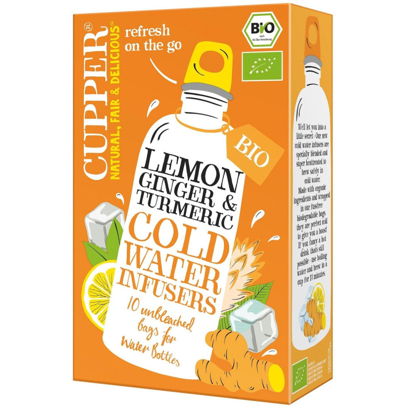 Cupper BIO Cold brew Citron, Zázvor, Kurkuma