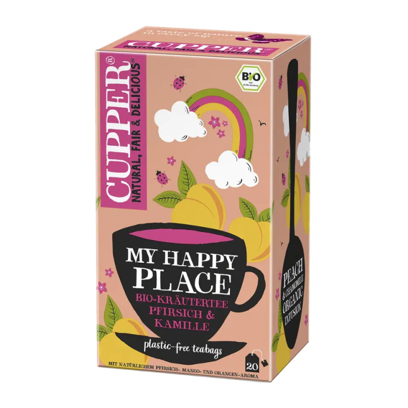 Cupper BIO My Happy Place porcovaný čaj 20x1,5 g
