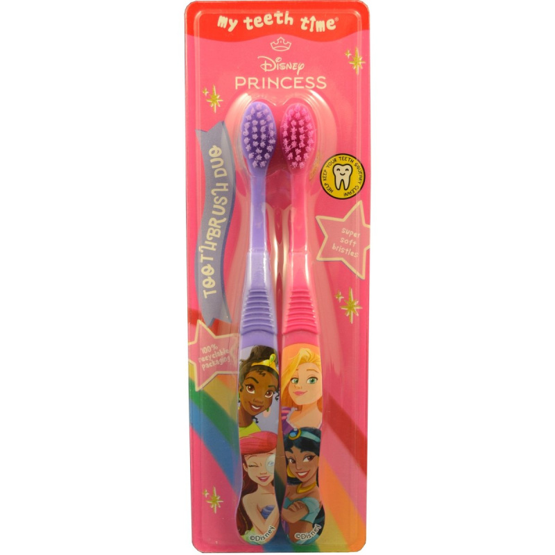 Disney Princess Super Soft dětský zubní kartáček 4–6 let