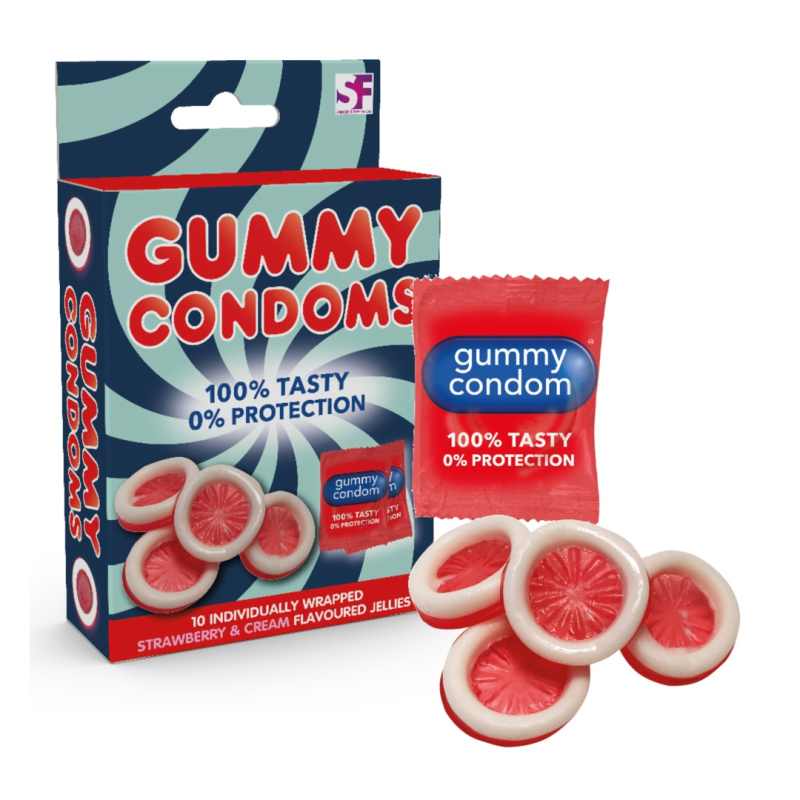 Spencer & Fleetwood Gummy Condoms Želé bonbóny ve tvaru kondomů 120g
