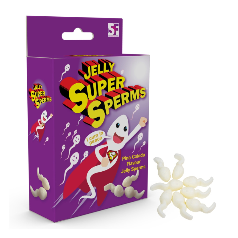 Spencer & Fleetwood želé bonbóny ve tvaru spermií 120g