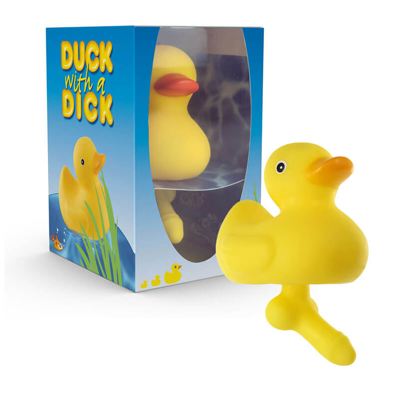 SCALA Duck with a Dick gumová kachnička