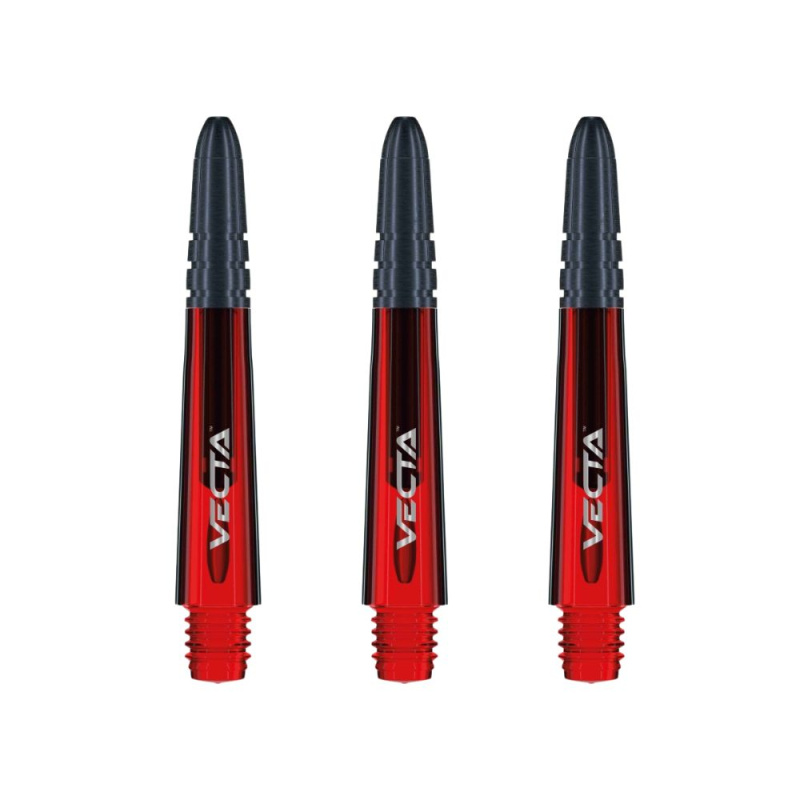 Násadky Winmau Vecta Short červená