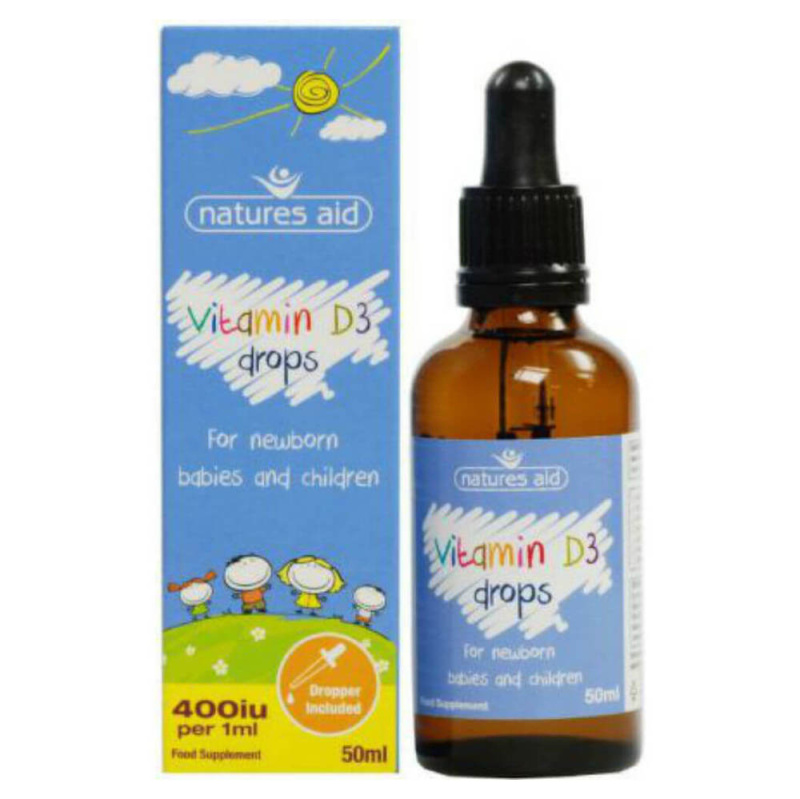 Vitamin D3 kapky pro děti a kojence 50ml