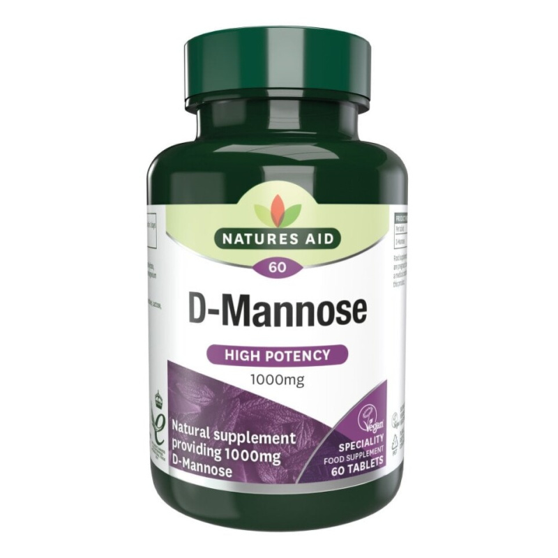 Natures Aid D-manóza 1000 mg 60 tablet