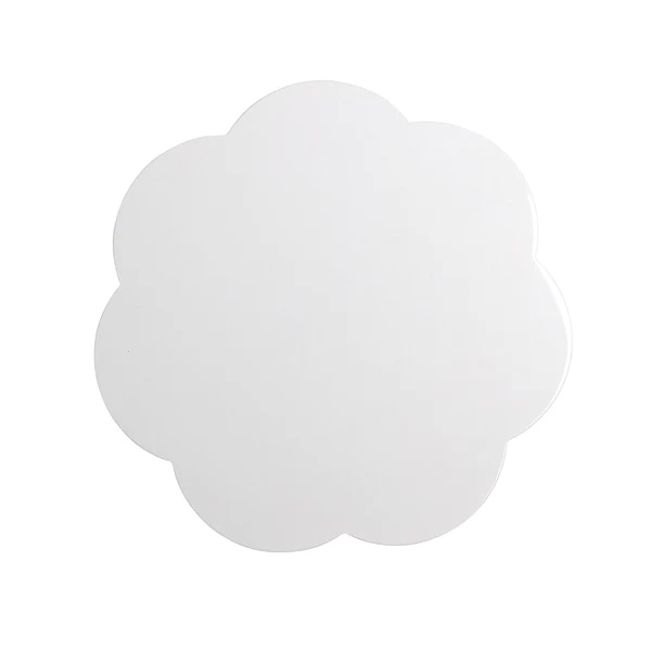 Addison Ross Lakované prostírání Chiffon Lacquer, Ø 33 cm, 4 ks, bílá PM1001