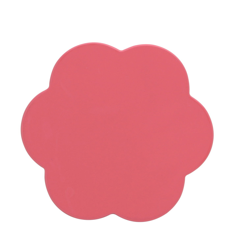 Addison Ross Lakované podtácky Scallop Coasters, Ø 12 cm, 4 ks, melounově růžová CS1002