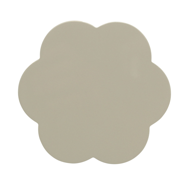 Addison Ross Lakované podtácky Scallop Coasters, Ø 12 cm, 4 ks, cappuccino CS1003