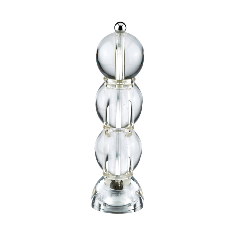 Addison Ross Akrylový mlýnek na sůl nebo pepř Bobbin Icy, 24 cm, transparentní GR1520