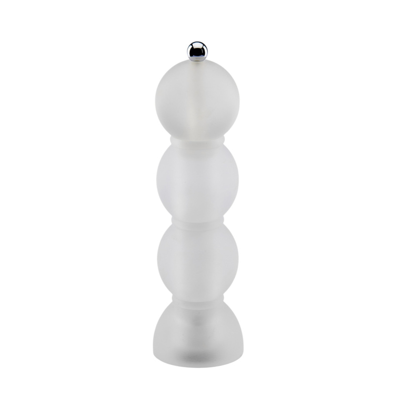 Addison Ross Akrylový mlýnek na sůl nebo pepř Bobbin Frosty, 24 cm, bílá GR1620