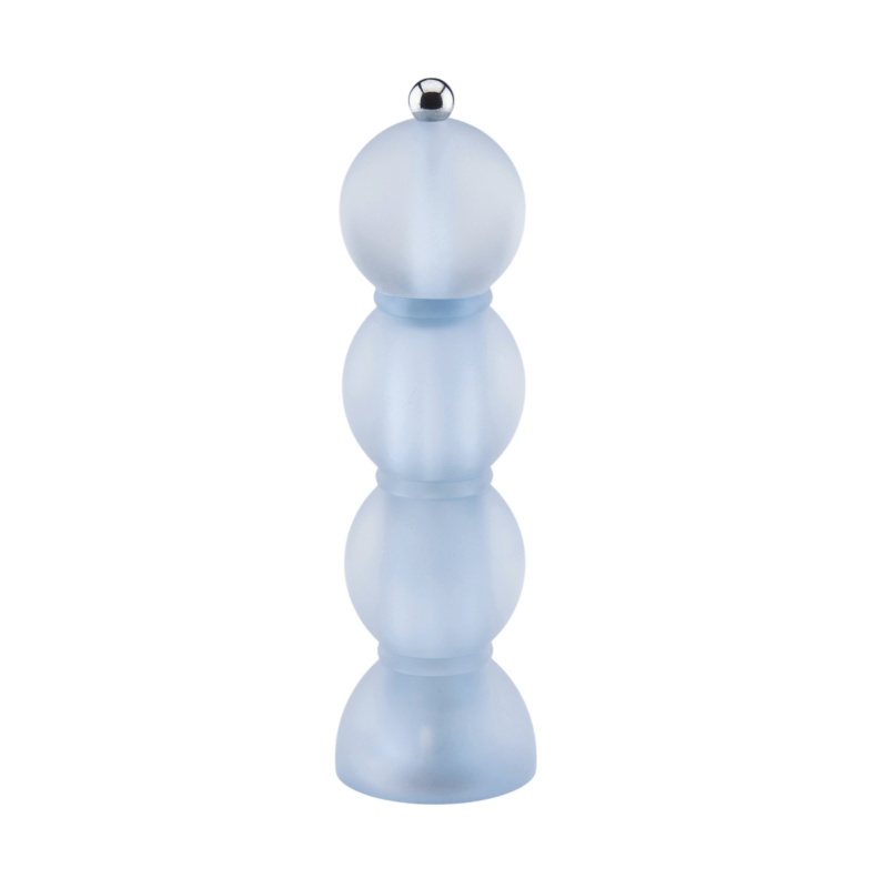 Addison Ross Akrylový mlýnek na sůl nebo pepř Bobbin Frosty, 24 cm, modrá GR1621