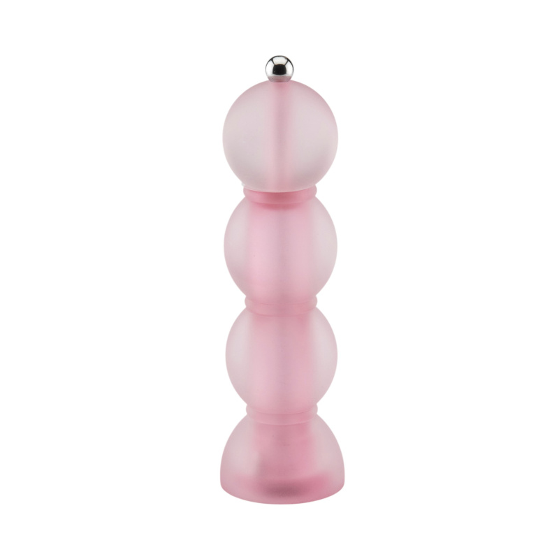 Addison Ross Akrylový mlýnek na sůl nebo pepř Bobbin Frosty, 24 cm, růžová GR1622