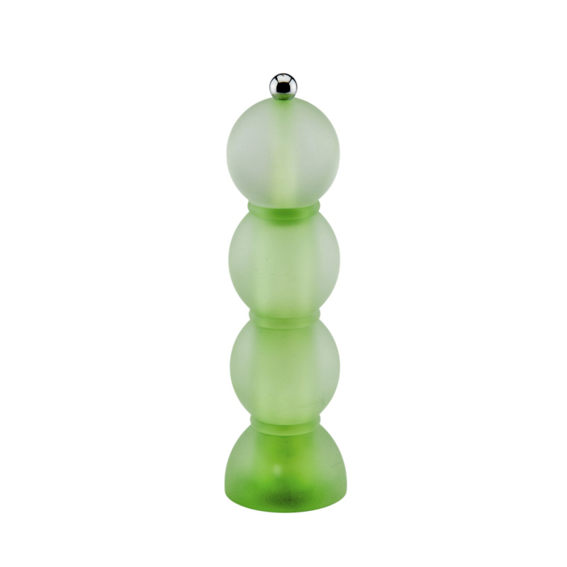 Addison Ross Akrylový mlýnek na sůl nebo pepř Bobbin Frosty, 24 cm, zelená GR1624