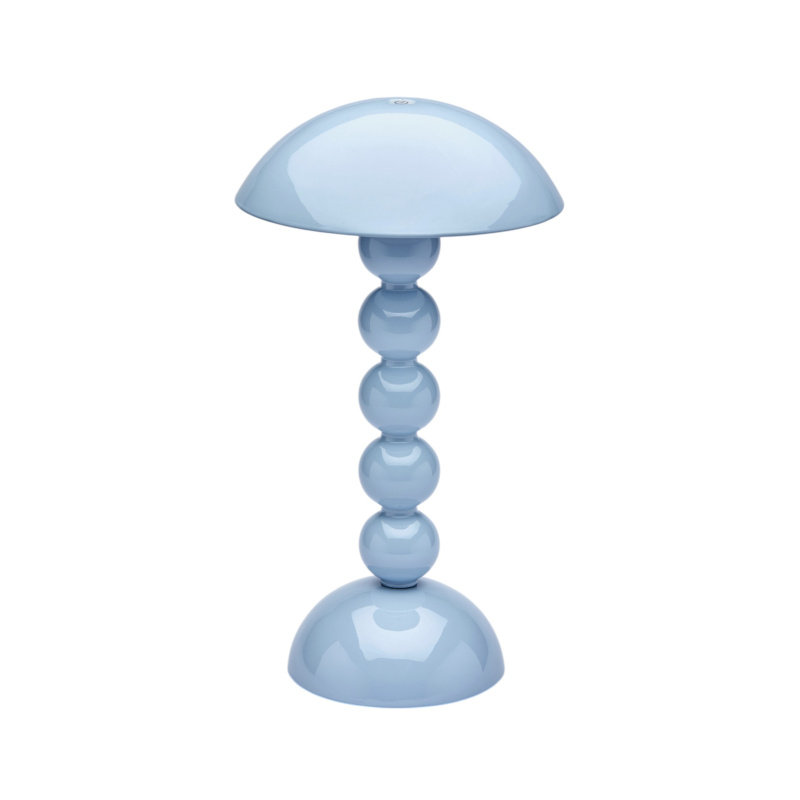 Addison Ross Bezdrátová dobíjecí LED lampa Bobbine, 30 cm, světle modrá LT1010