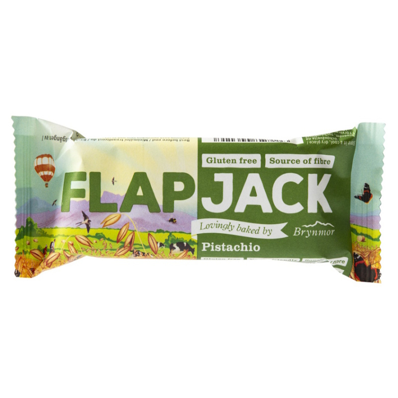 WHOLEBAKE Flapjack ovesný pistácie