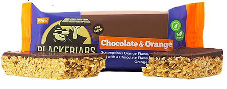 Blackfriars The Fab 5 Flapjack 90 g - čokoláda/pomeranč