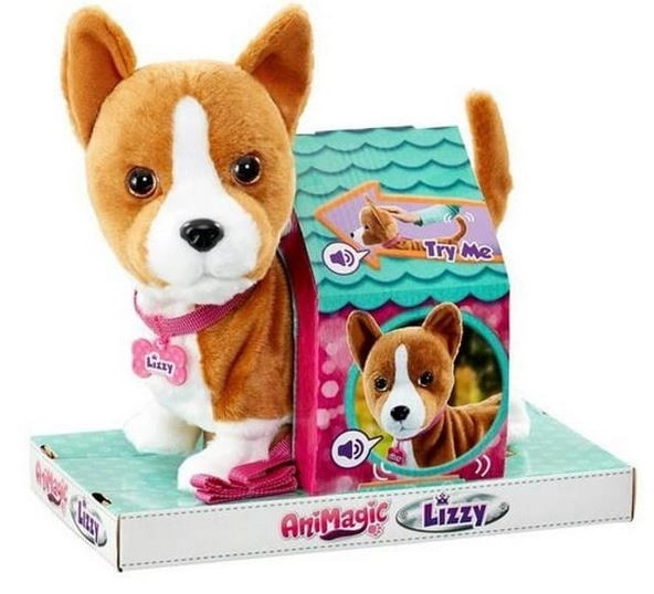 Interaktivní plyšový pejsek Lizzy Corgi ANIMAGIC