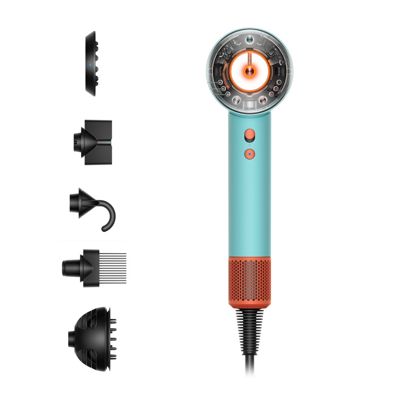 Dyson Supersonic Nural HD16 Ceramic Patina/Topaz Modrá
